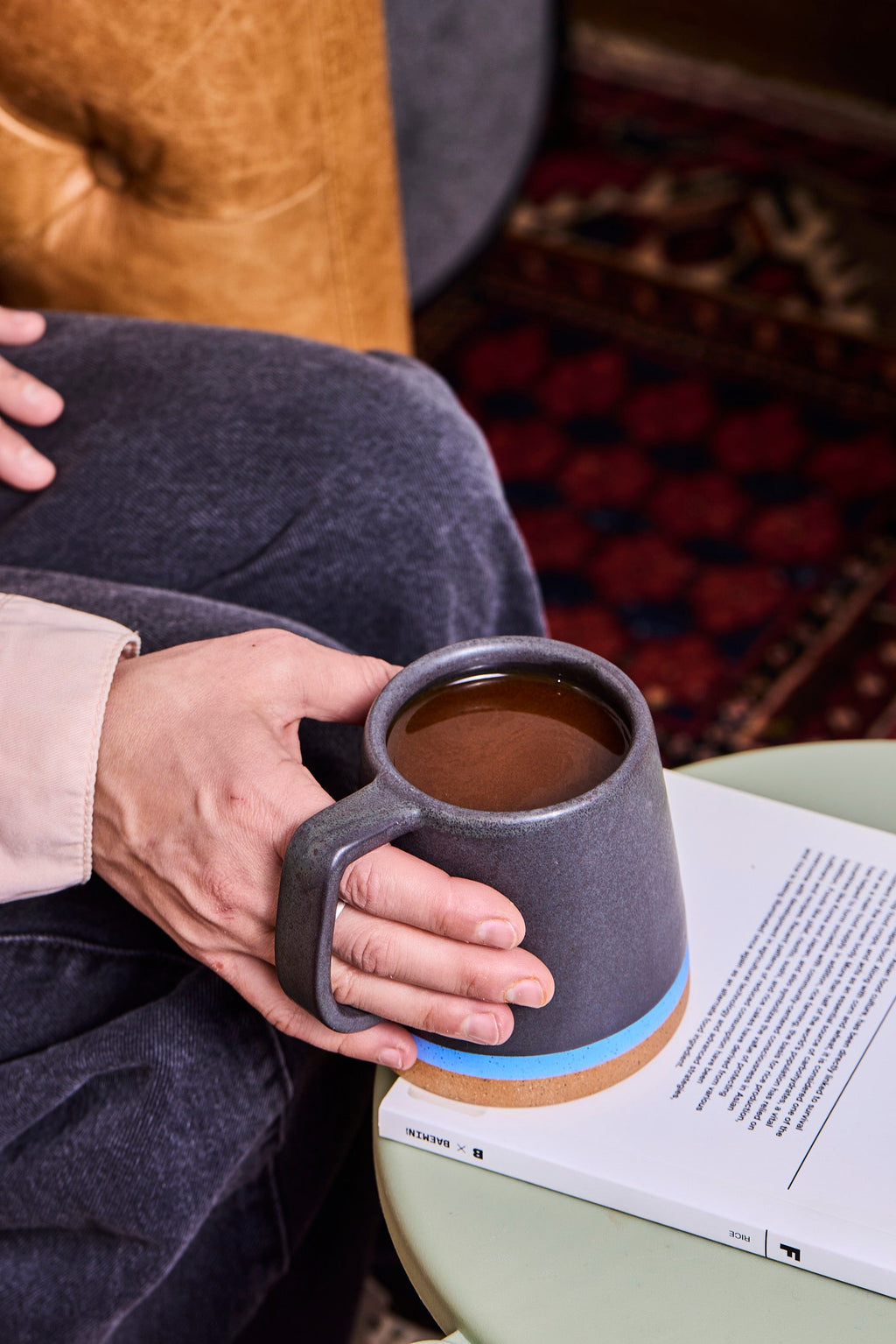 Large 17 oz Mug with Oversized Handle