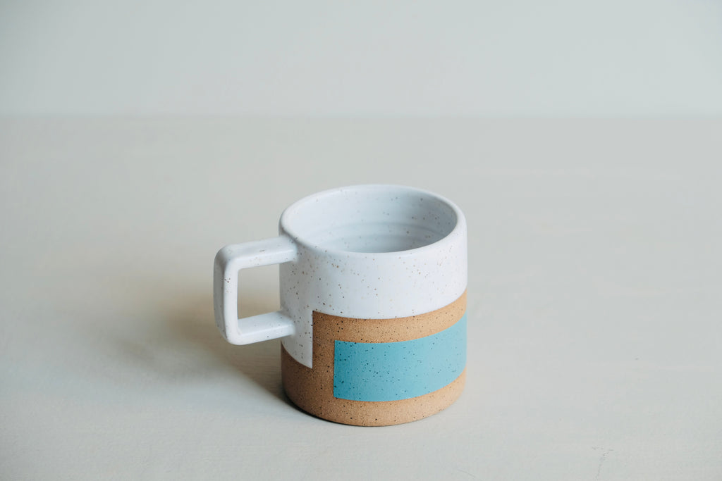 10 oz Mug with Square Handle