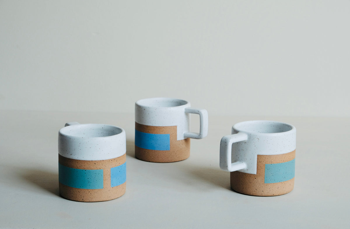 10 oz Mug with Square Handle