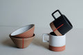 Breakfast Set for Two – 2 Mugs and 2 Small Bowls