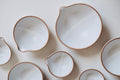 Small Ceramic Mixing Bowl with Pouring Lip