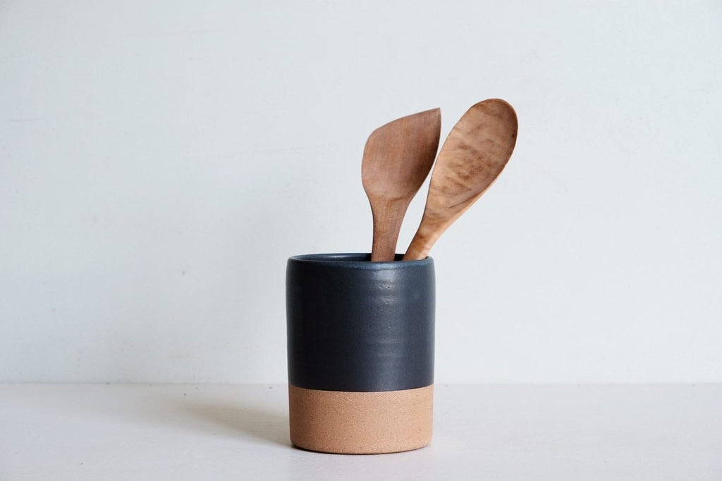 Handmade Ceramic Utensil Holder