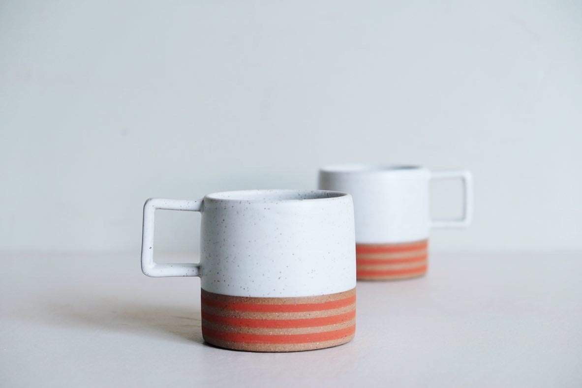10 oz Mug with Square Handle