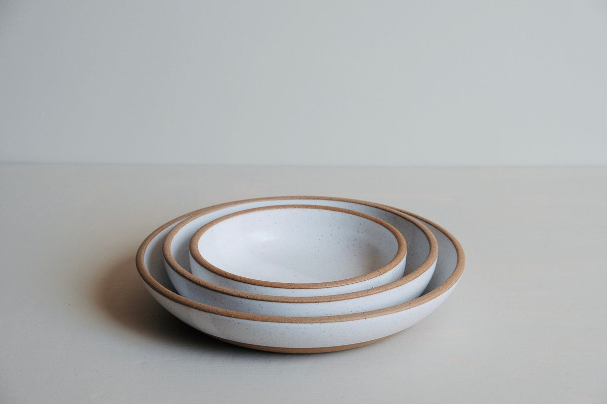 White Nesting Serving Bowl Set, 3 Pieces