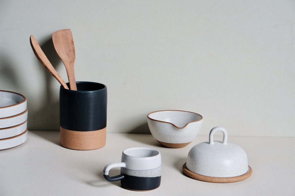 Handmade Ceramic Utensil Holder