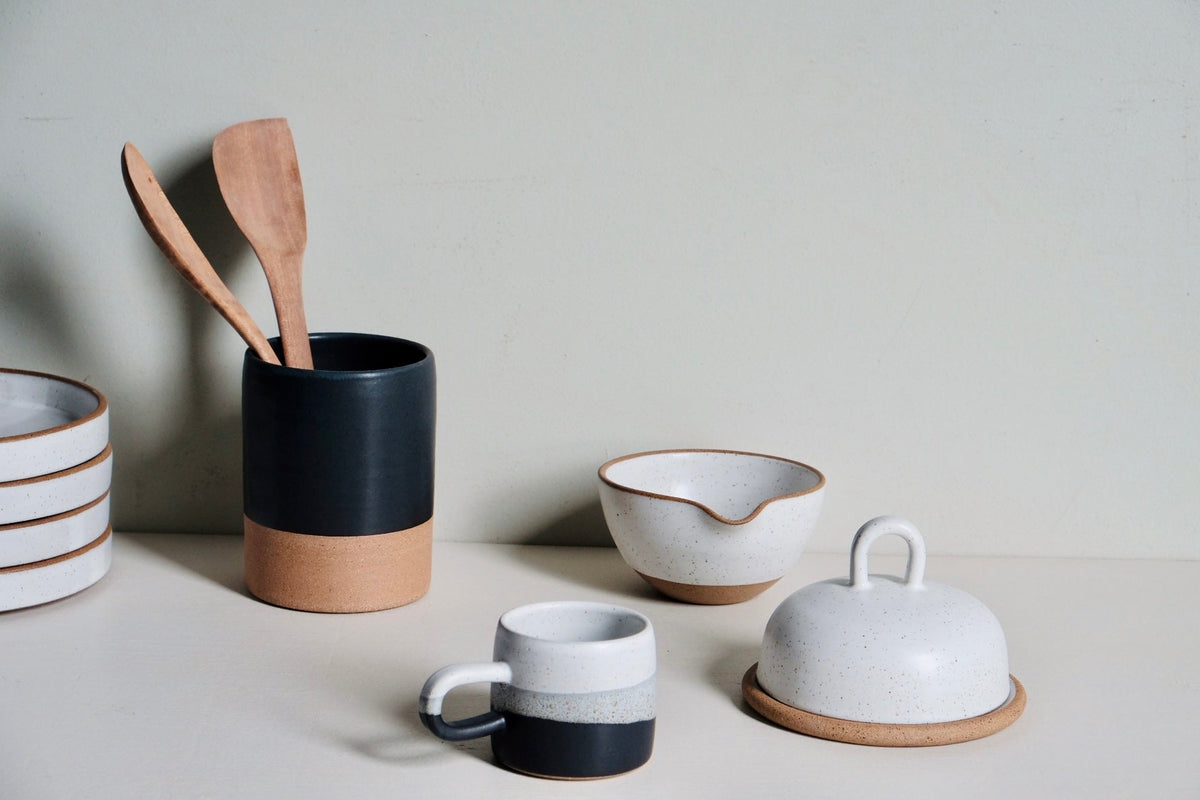 Handmade Ceramic Utensil Holder