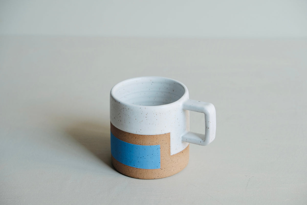 10 oz Mug with Square Handle