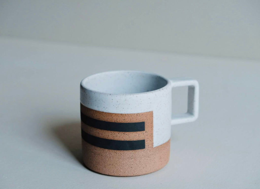10 oz Mug with Square Handle