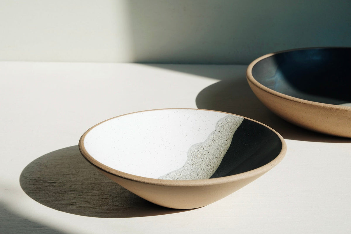 Shallow Ceramic Pasta Bowl