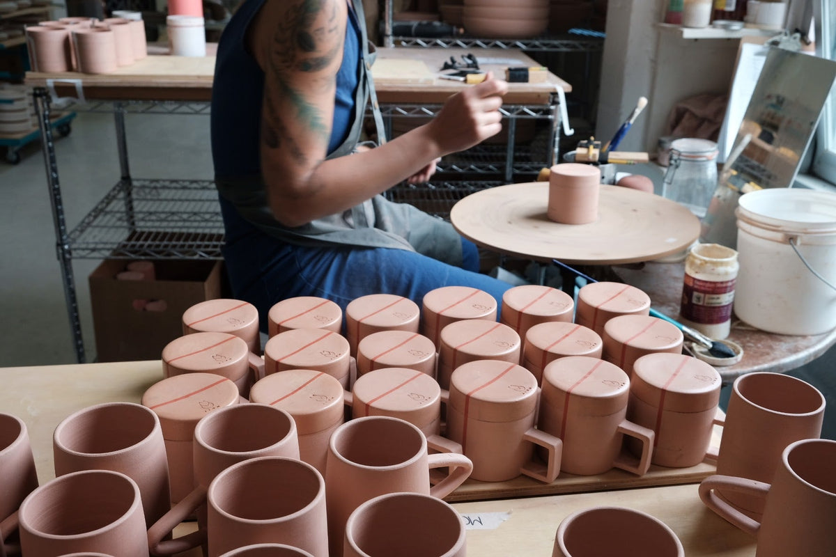 10 oz Mug with Square Handle