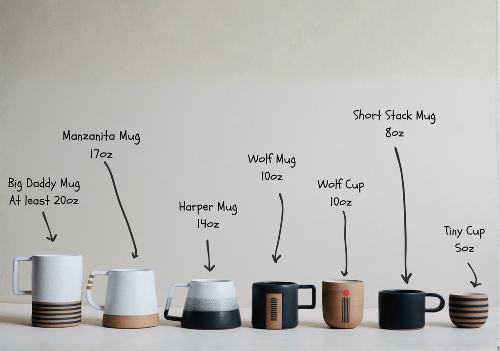 Large 17 oz Mug with Oversized Handle