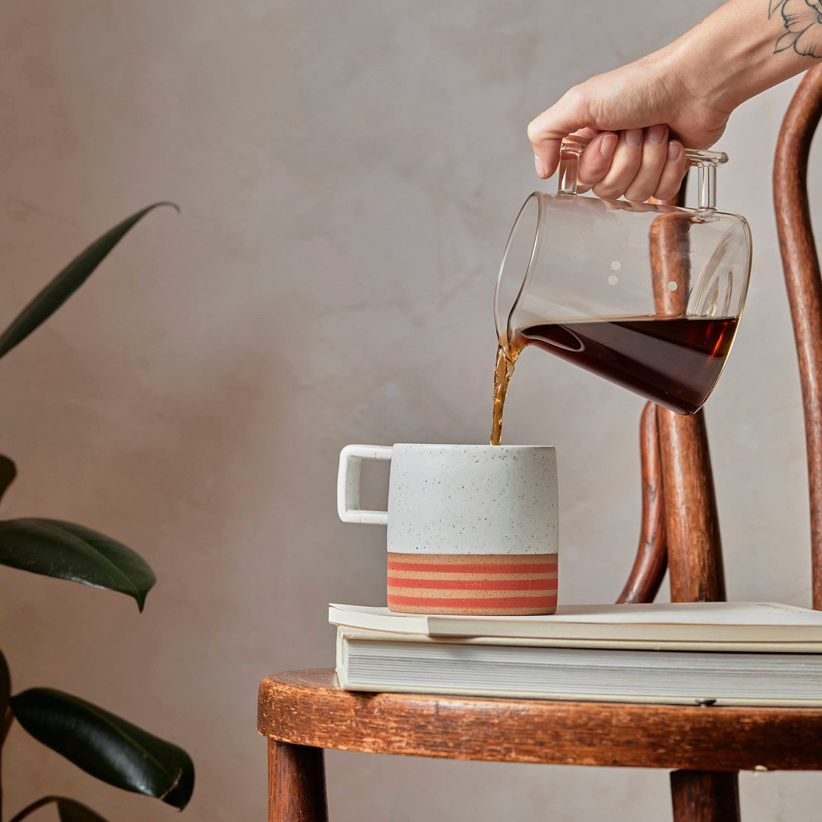 10 oz Mug with Square Handle