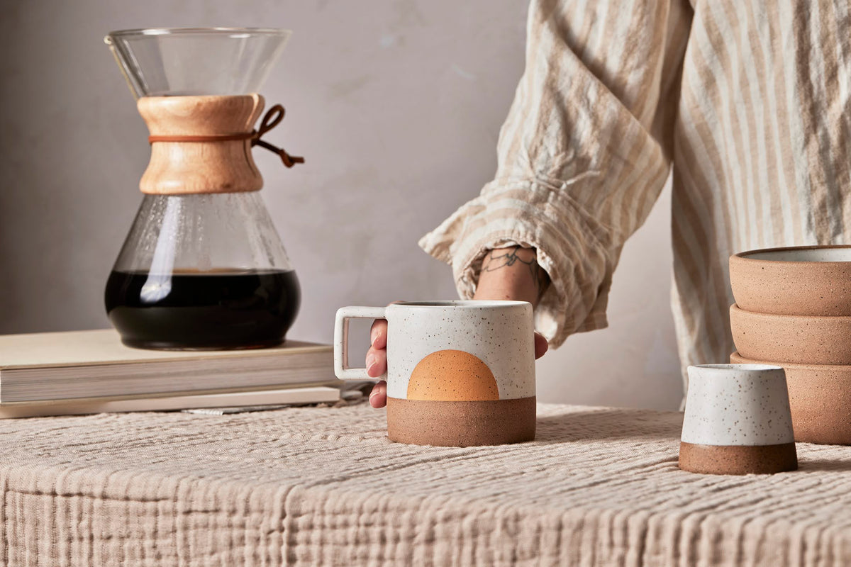 10 oz Mug with Square Handle