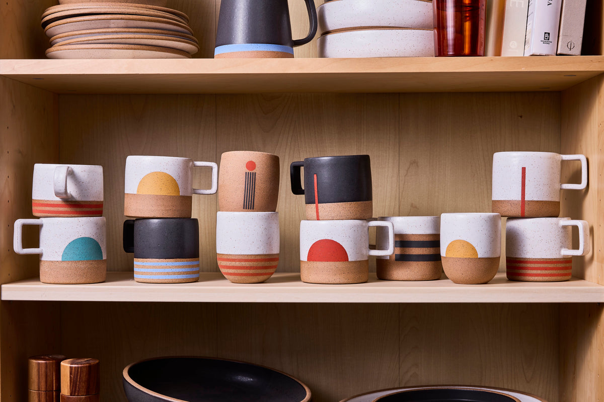 10 oz Mug with Square Handle